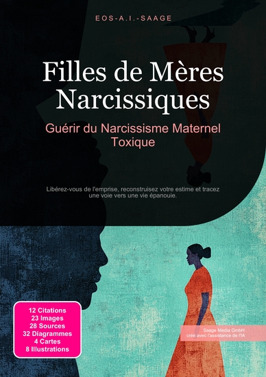 Filles de Mères Narcissiques - Guérir du Narcissisme Maternel Toxique - cover