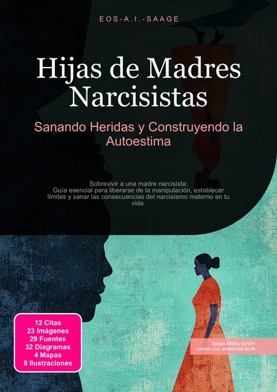 Hijas de Madres Narcisistas - Sanando Heridas y Construyendo la Autoestima - cover