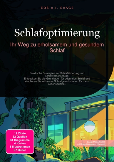 Schlafoptimierung - Ihr Weg zu erholsamem und gesundem Schlaf - cover