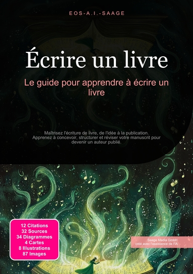 Écrire un livre - Le guide pour apprendre à écrire un livre - cover
