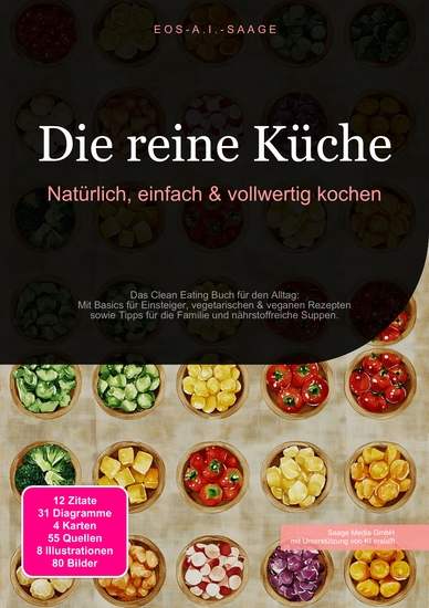 Die reine Küche - Natürlich einfach & vollwertig kochen - cover