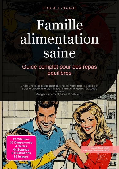 Famille alimentation saine - Guide complet pour des repas équilibrés - cover