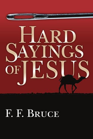 Hard Sayings of Jesus - cover