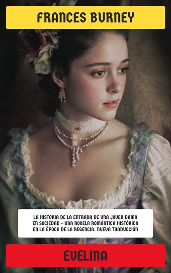 Evelina - Novela romántica de Regencia - La historia de la entrada de una joven dama en sociedad - cover