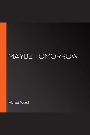 Maybe Tomorrow - cover