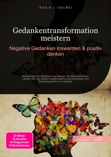 Gedankentransformation meistern - Negative Gedanken loswerden & positiv denken - cover