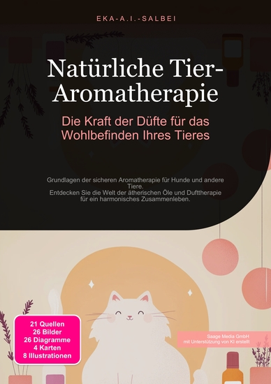 Natürliche Tier-Aromatherapie - Die Kraft der Düfte für das Wohlbefinden Ihres Tieres - cover