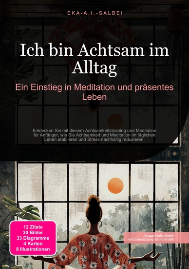 Ich bin Achtsam im Alltag - Ein Einstieg in Meditation und präsentes Leben - cover