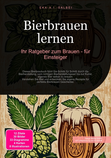 Bierbrauen lernen - Ihr Ratgeber zum Brauen - für Einsteiger - cover