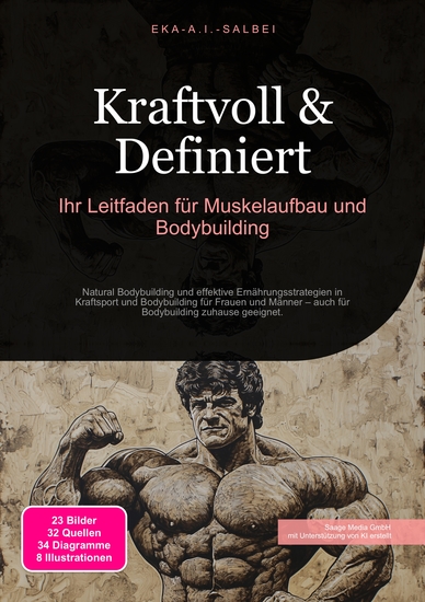 Kraftvoll & Definiert - Ihr Leitfaden für Muskelaufbau und Bodybuilding - cover