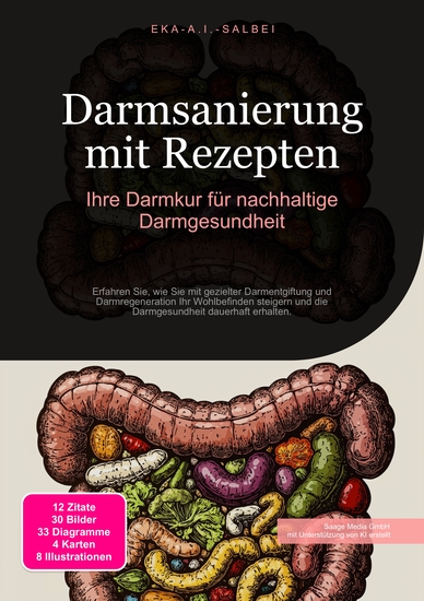 Darmsanierung mit Rezepten - Ihre Darmkur für nachhaltige Darmgesundheit - cover