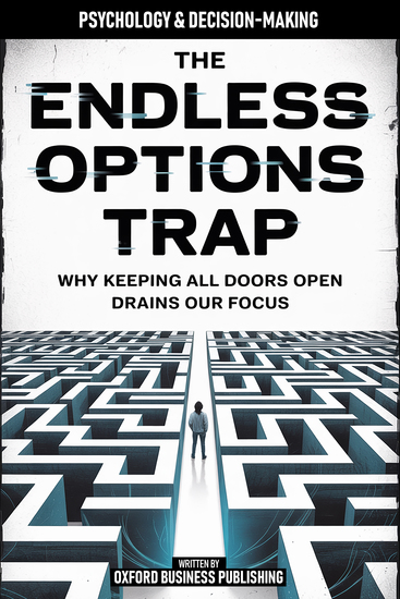 The Endless Options Trap - Why Keeping All Doors Open Drains Our Focus - cover