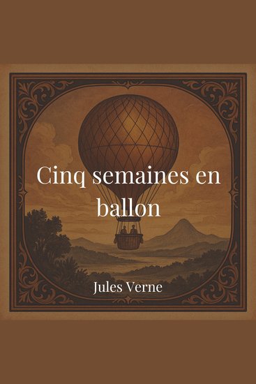 Cinq semaines en ballon - cover