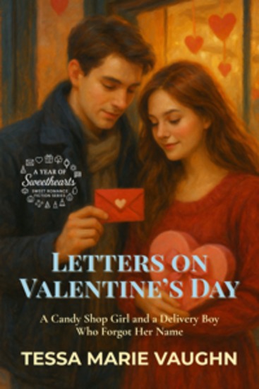 Letters on Valentine’s Day - A Candy Shop Girl and a Delivery Boy Who Forgot Her Name - cover