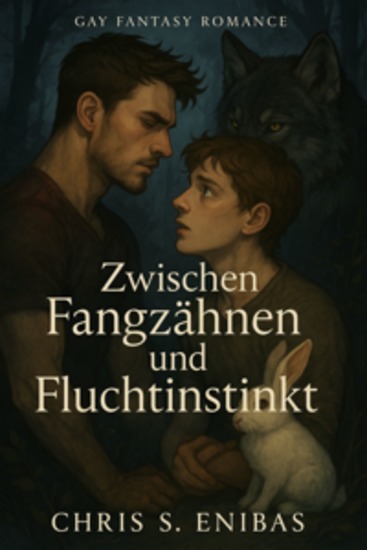 Zwischen Fangzähnen und Fluchtinstinkt - Gay-Fantasy-Romance - cover