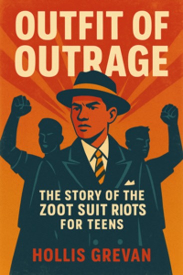 Outfit of Outrage - The Story of the Zoot Suit Riots For Teens - cover