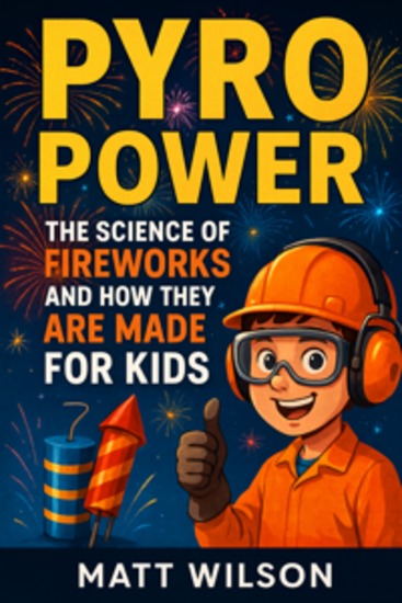 Pyro Power - The Science of Fire Works and How They Are Made For Kids - cover