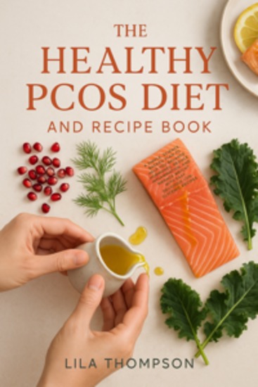 Healthy PCOS Diet and Recipe Book - A Simple Science-Backed Plan to Help You Balance Hormones Reduce Inflammation and Manage Weight with Easy Delicious Low-Glycemic Recipes - cover