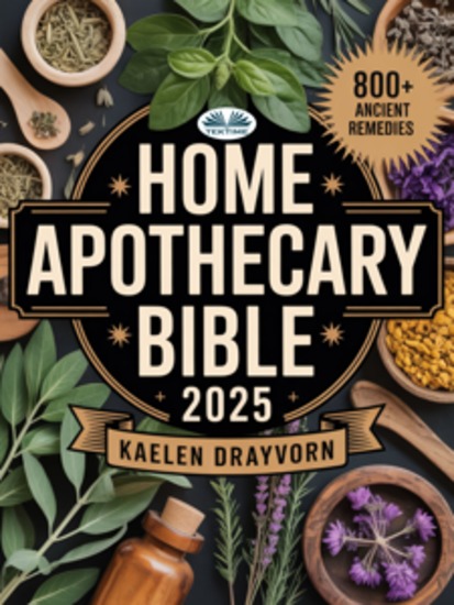 Home Apothecary Bible - The Complete Guide To Herbal Medicine Natural Healing And DIY Remedies For Health & Wellness - cover