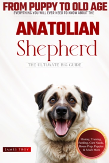 The Ultimate Anatolian Shepherd Big Guide - Everything You Will Ever Need To Know About The Anatolian Shepherd - cover