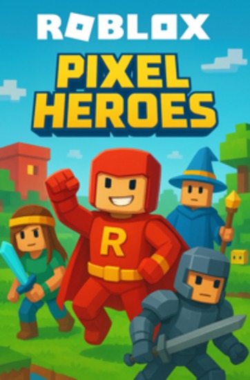 Roblox - Pixel Heroes - cover