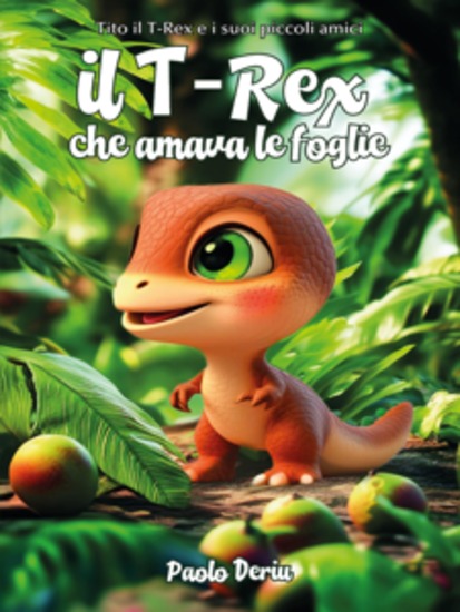 Il T-Rex che amava le foglie - cover