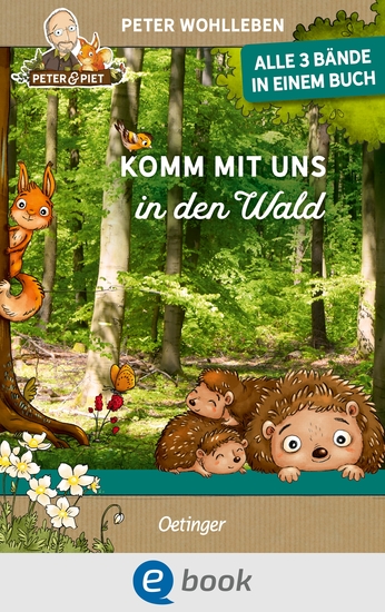 Komm mit uns in den Wald - Alle 3 Bände in einem Buch - cover