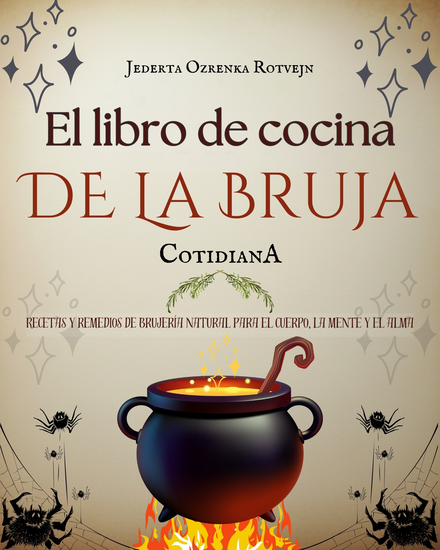 El libro de cocina de la bruja cotidiana - Recetas y remedios de brujería natural para el cuerpo la mente y el alma - cover