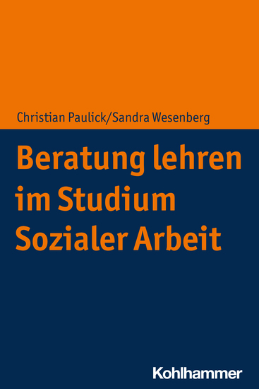 Beratung lehren im Studium Sozialer Arbeit - cover