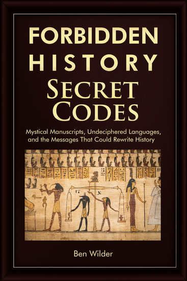 Forbidden History Secret Codes - Mystical Manuscripts Undeciphered Languages and the Messages That Could Rewrite History — A Trivia Book and Captivating History Gift for Adults and Puzzle Lovers - cover