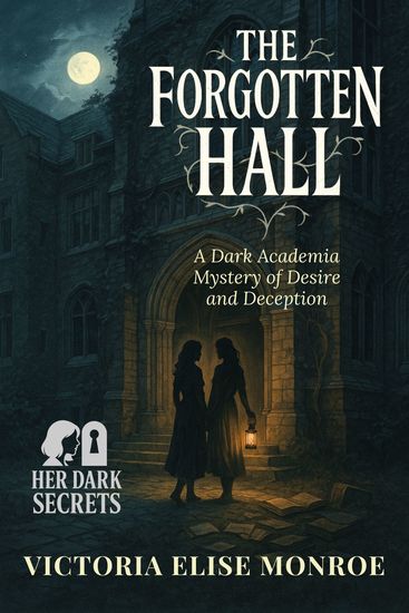 The Forgotten Hall - A Dark Academia Mystery of Desire and Deception - cover