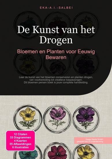 De Kunst van het Drogen - Bloemen en Planten voor Eeuwig Bewaren - cover