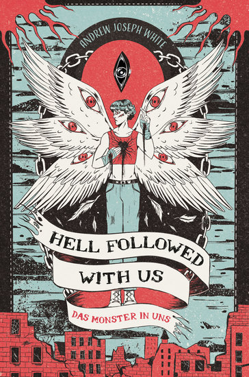 Hell Followed with us – Das Monster in uns: Eine düstere postapokalyptische Fantasy – Auf Goodreads gefeiert! Erstauflage mit gestaltetem Farbschnitt - cover