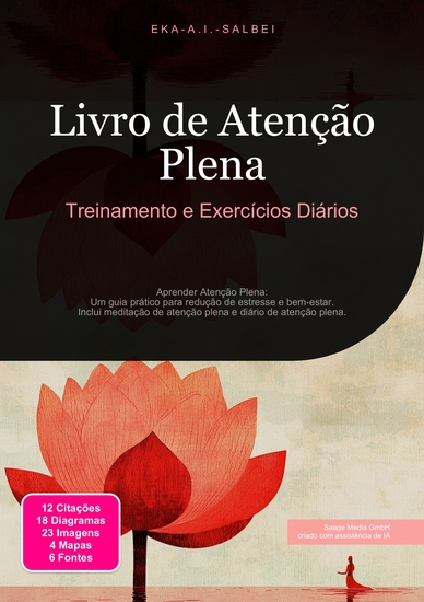 Livro de Atenção Plena - Treinamento e Exercícios Diários - cover