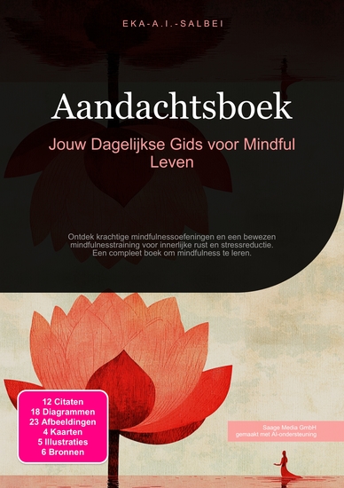 Aandachtsboek - Jouw Dagelijkse Gids voor Mindful Leven - cover