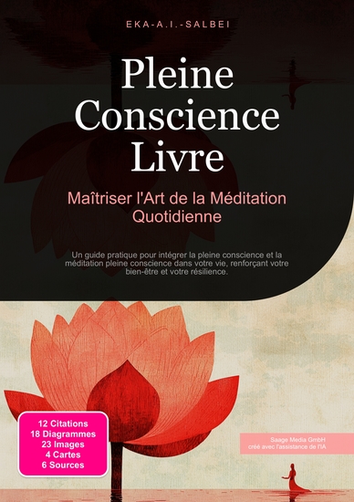 Pleine Conscience Livre - Maîtriser l'Art de la Méditation Quotidienne - cover