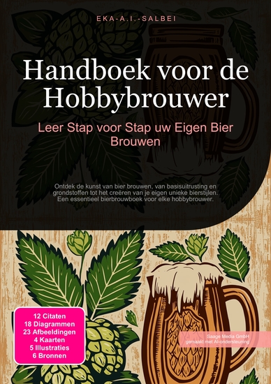 Handboek voor de Hobbybrouwer - Leer Stap voor Stap uw Eigen Bier Brouwen - cover
