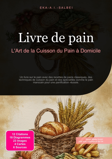 Livre de pain - L'Art de la Cuisson du Pain à Domicile - cover