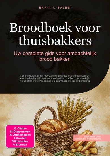 Broodboek voor thuisbakkers - Uw complete gids voor ambachtelijk brood bakken - cover