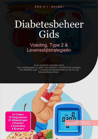 Diabetesbeheer Gids - Voeding Type 2 & Levensstijlstrategieën - cover