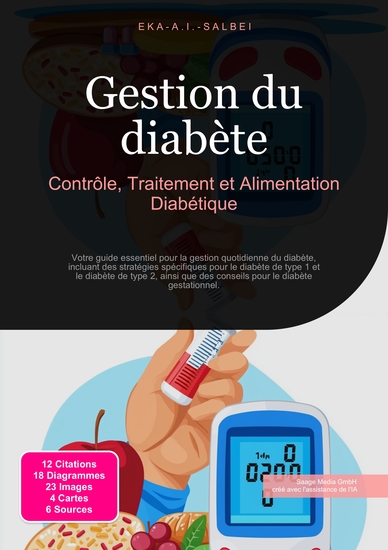 Gestion du diabète - Contrôle Traitement et Alimentation Diabétique - cover
