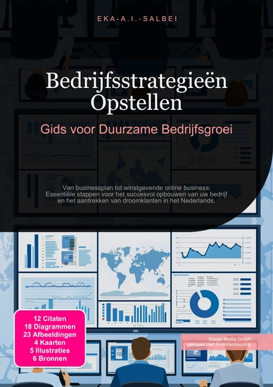 Bedrijfsstrategieën Opstellen - Gids voor Duurzame Bedrijfsgroei - cover