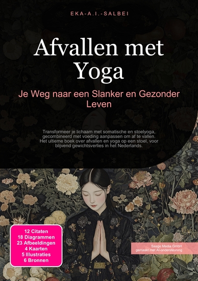 Afvallen met Yoga - Je Weg naar een Slanker en Gezonder Leven - cover