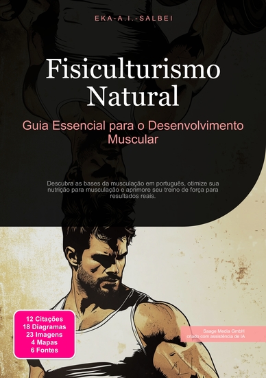 Fisiculturismo Natural - Guia Essencial para o Desenvolvimento Muscular - cover
