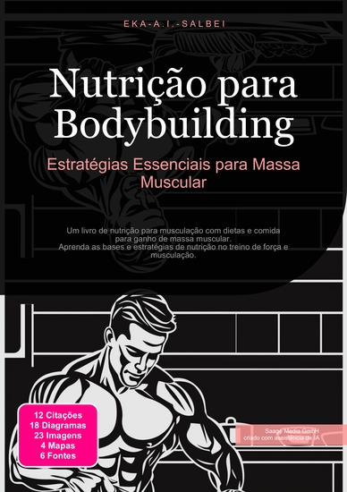 Nutrição para Bodybuilding - Estratégias Essenciais para Massa Muscular - cover