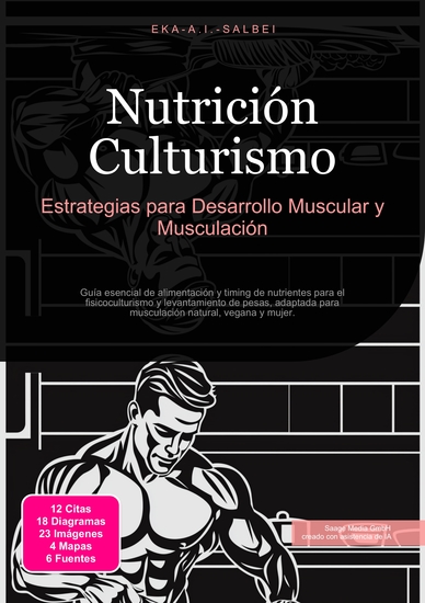 Nutrición Culturismo - Estrategias para Desarrollo Muscular y Musculación - cover