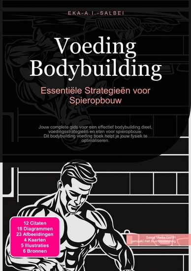 Voeding Bodybuilding - Essentiële Strategieën voor Spieropbouw - cover