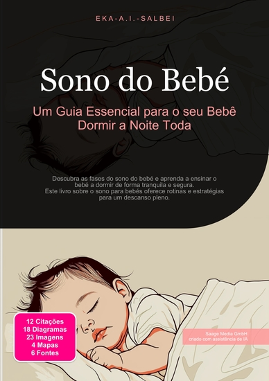 Sono do Bebé - Um Guia Essencial para o seu Bebê Dormir a Noite Toda - cover