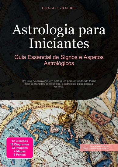Astrologia para Iniciantes - Guia Essencial de Signos e Aspetos Astrológicos - cover