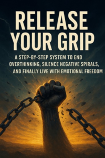 Release Your Grip - A Step-by-Step System to End Overthinking Silence Negative Spirals and Finally Live with Emotional Freedom - cover